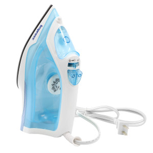 Impress Mid-Sized Spray Steam and Dry Iron in Blue with Nonstick Soleplate D970-IM-22B