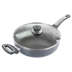 Oster 3.5 Quart Aluminum Saute Pan with Lid D970-128659.02