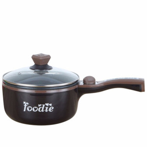 Color: Coffee, Style: Double layer, Model: UK - Multi functional mini electric frying pan electric  Q119-CJJJCFCJ01293-Coffee-Double layer-UK