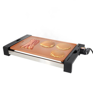 MegaChef 21.63 Inch Copper Electric Grill with Non-Stick Coating D970-MCG-1803G
