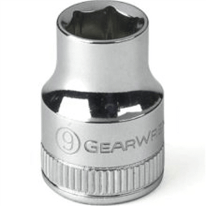 GearWrench 1/4 Inch Drive 6 Point Standard Metric Socket 12mm T398-KDT80134