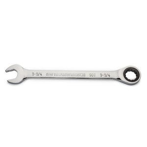 GearWrench 1-1/4 Inch 90-Tooth 12 Point Ratcheting Combination Wrench T398-KDT86956