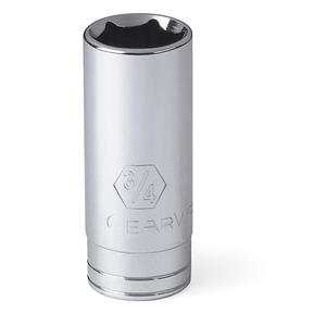 GearWrench 3/8 Inch Drive 6 Point Deep SAE Socket 3/4 Inch T398-KDT80371