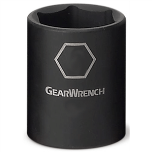GearWrench 3/8 Inch Drive 6 Point Deep Impact Metric Socket 12mm T398-KDT84335N