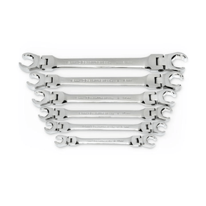 GearWrench 6 Piece Flex Head Flare Nut Metric Wrench Set T398-KDT81911D
