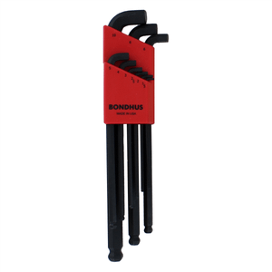 Bondhus Corp. 9pc Set B/G Paltd Stub BallDrv T398-BND16799