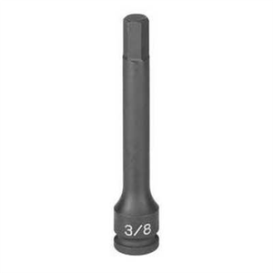 Grey Pneumatic 3/8" Drive x 1/4" Hex Driver 4" Length T398-GRE19084F