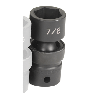 Grey Pneumatic 1/2" Drive x 7/8" Standard Universal Socket T398-GRE2028U