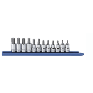 GearWrench 12 Piece 3/8 Inch Drive Hex Bit Metric Socket Set T398-KDT80580
