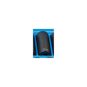 Grey Pneumatic 1/2" Drive x 27mm Deep - 12 Point Socket T398-GRE2127MD