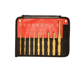Mayhew 9-PC BRASS PILOT PUNCH T398-MAY61367