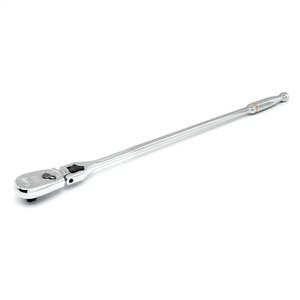 GearWrench 1/2 Inch Drive 90-Tooth Locking Flex Head Teardrop Ratchet 24 Inch T398-KDT81363T