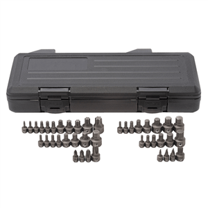GearWrench 41 Piece Phillips/Slotted/Torx/Hex/Triple Square Insert Bit Set for 6 & 12 Point Wrenches T398-KDT81602