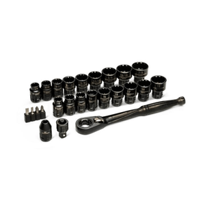 GearWrench 25 Piece 3/8" Drive Pass-Thru™ Ratchet and Socket Set T398-KDTGWX6PT25