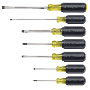 Klein Tools 7-Piece Cushion Grip Assortment Screwdriver Set T398-KLE85076