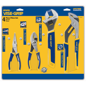 Vise Grip 4-Piece Vise-Grip ProPliers Set T398-VGP2078705