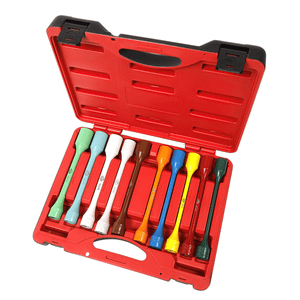 American Forge & Foundry Torque Limiting Socket Set - 1/2" Drive - 10 Pc. Metric/SAE - 17mm(55 Ft/L T398-INT40200