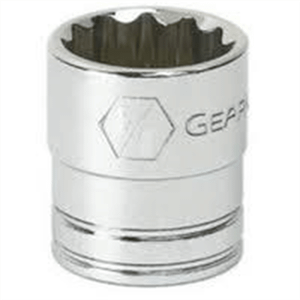 GearWrench 1/2 Inch Drive 12 Point Standard SAE Socket 1-1/4 Inch T398-KDT80794