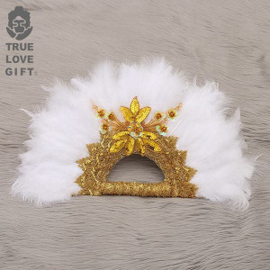 Other Hand Tools 1pcs African Turkey Feather Hand Fan Handmade Fans for Wedding Party Decoration Ha Y829-1458619503867965440