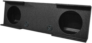 QPower "QBOMB" Chevy/GMC Crew Cab '07-'13 Dual 12" Empty Woofer Box M119-QBGMC1220074DR