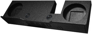 QPower "QBOMB" Ford F-150 Super Crew Cab '04-'08 Dual 10" Empty Woofer Box M119-QBFORD102004