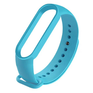 Band Color: Coal Black, Size: L - Watch Strap for Xiaomi Mi Band 7 6 5 3 4 Wristband Silicone Brace F640-12000024397048555