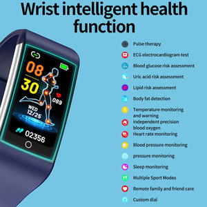 TK76 Smart Watch Sleep ECG Body Fat Heart Rate Temperature Detection 1.47 inch Touch Screen Fitness K484-PEL_0RK14GZY