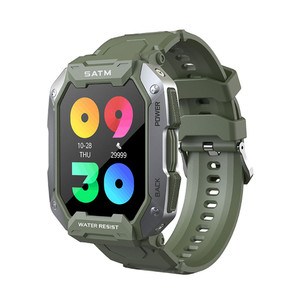 C20 1.71 inch Smart Watch IP68 Waterproof Outdoor Sports Fitness Trackers Heart Rate Blood Oxygen M K484-FQZCO_LUFHDJN6