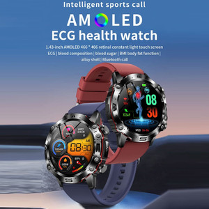 ET482 Smart Watch Answer/Make Calls 1.43 Inch AMOLED Screen IP68 Waterproof Smartwatch Fitness Trac K484-PEL_0RP7CNHA