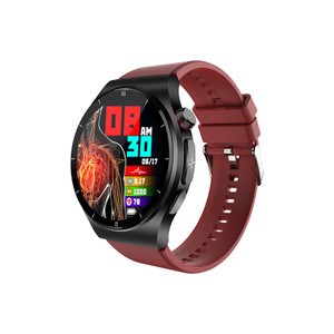 Et340 Smart Watch Answer Calls Sleep Heart Rate Monitor 1.39 inch HD Touch Screen Fitness Watch Red K484-PEL_0QO9HNIV
