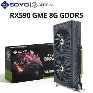 SOYO RX590 GME 8G 256Bit PCIE3.0x16 HDMI- DP DVI Y829-1349972679852552205