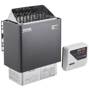 Sauna Heater, 9KW 220V Electric Sauna Stove, Steam Bath Sauna Heater with External Digital Controll E415-DSSNLWK9KWBIF9IJWV4