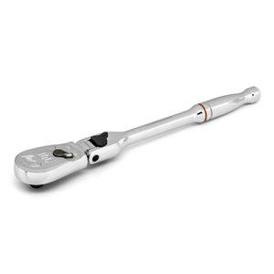 GearWrench 1/4 Inch Drive 90-Tooth Locking Flex Head Teardrop Ratchet 7 Inch T398-KDT81015T