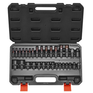 Torx Bit Socket and External Torx Socket Set, 31-Piece T8-T70 and E4-E24, S2 Alloy Steel and Cr-V S E415-PTTT143812TORESE9V0