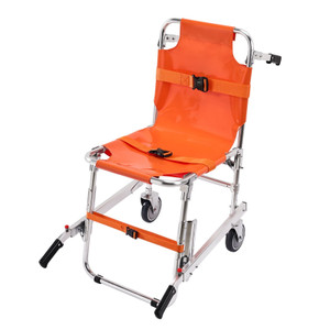 EMS Stair Chair, 350 lbs Load Capacity, Foldable Aluminum Emergency Stair Climbing Wheelchair with  E415-SDLYPLCSTS00G9IQZV0