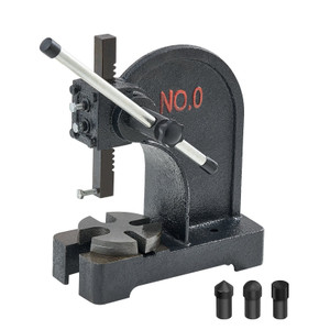 Arbor Press, 0.5 Ton Manual Arbor Press, 4.6" Maximum Height, Cast Iron Heavy-duty Manual Desktop A E415-SDKYLJGG05T0AP25JV0