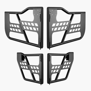 Jeep Tube Doors, 4-Door, Hunting Style Jeep Tubular Door with Heavy-Duty Hinges & OE Latch, Jeep Do E415-JPCGM4M0718JHPWJ8V0
