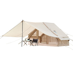 Inflatable Tents for Camping, 3-5 Person Easy Setup Blow up Tent with Hand Pump, 300D Oxford 4 Seas E415-KJZP321MCQWZYXYAQV0