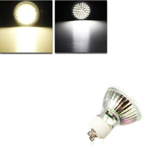 GU10 LED Bulb 5W AC 110V 60 SMD 3528 White/Warm White Spotlightt C122-936269