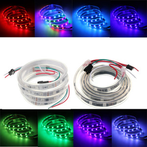 WS2811 1M LED Strip 48 SMD 5050 RGB Dream Color waterproof IP65 DC 12V C122-1037828