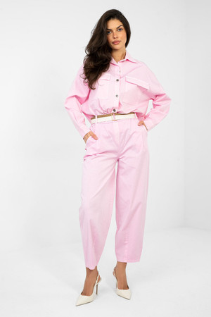 pink - Women trousers model 224185 Italy Moda U704-224185