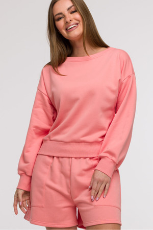 pink - Sweatshirt model 211528 BeWear U704-211528