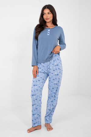 blue - Pyjama model 223881 Forever Pink U704-223881