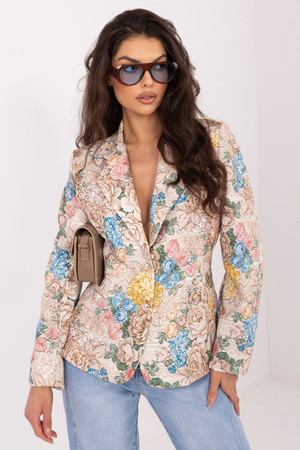 beige - Jacket model 225998 Italy Moda U704-225998