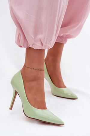 green - High heels model 226546 Step in style U704-226546