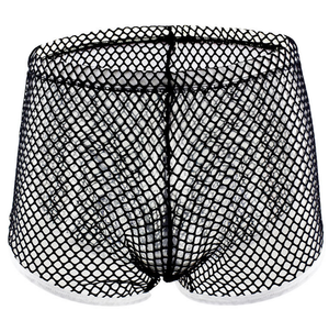 Men's Underwear Sexy Mesh Breathable Boxer Briefs Q119-CJNSNYYD00017