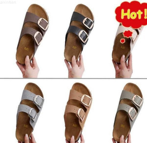 Color: arizona - Size: eur 40 - Birkens Arizona Big Buckle Slide Sandal Man Women Black White Fashi Y829-1113990139242492048
