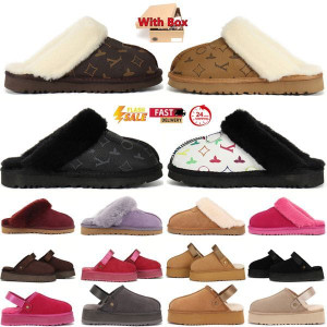 Color: Red - Size: US1Y=EUR32 - 2025 winter luxury slippers designer Slipper sandal Women man platf Y829-1427069712285650988