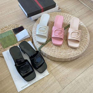 Color: Black - Size: EU38 - Wholesale Womens Slippers Designer Summer High-heeled Shoes Non-slip Th Y829-1114733864984453181