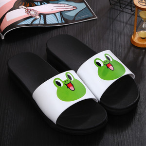 Size: 39, Style: 1 - South Korea Ulzzang cute cartoon sandals summer slippers men home bathroom sli Q119-CJBHNSNS01919-39-1